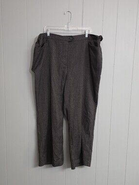 Maggie Barnes Dark Brown Trousers Size 24WP